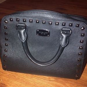 Michael Kors Leather Satchel-USED